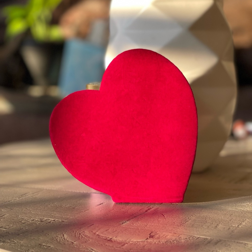 Notebook| Heart shaped | Velvet Cover